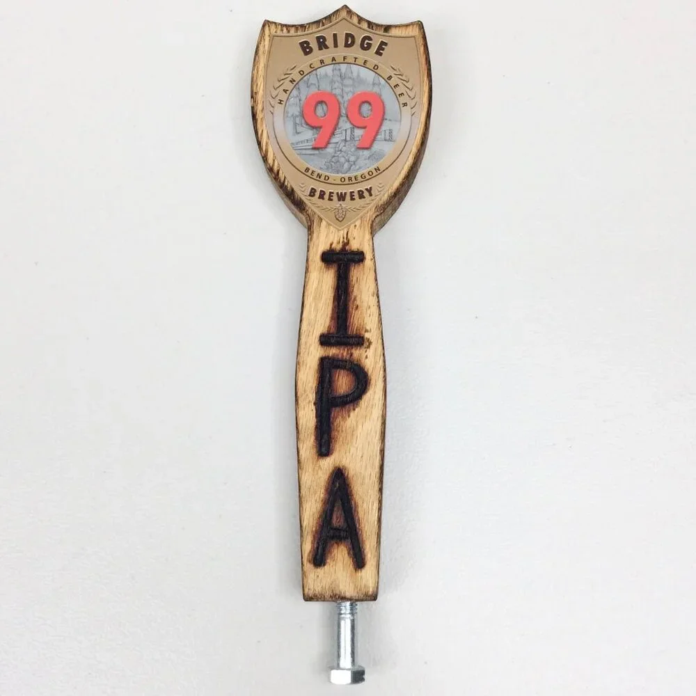 Bridge 99 Brewery Ale Tap Handle Wood Bend‎ Oregon Beer 10